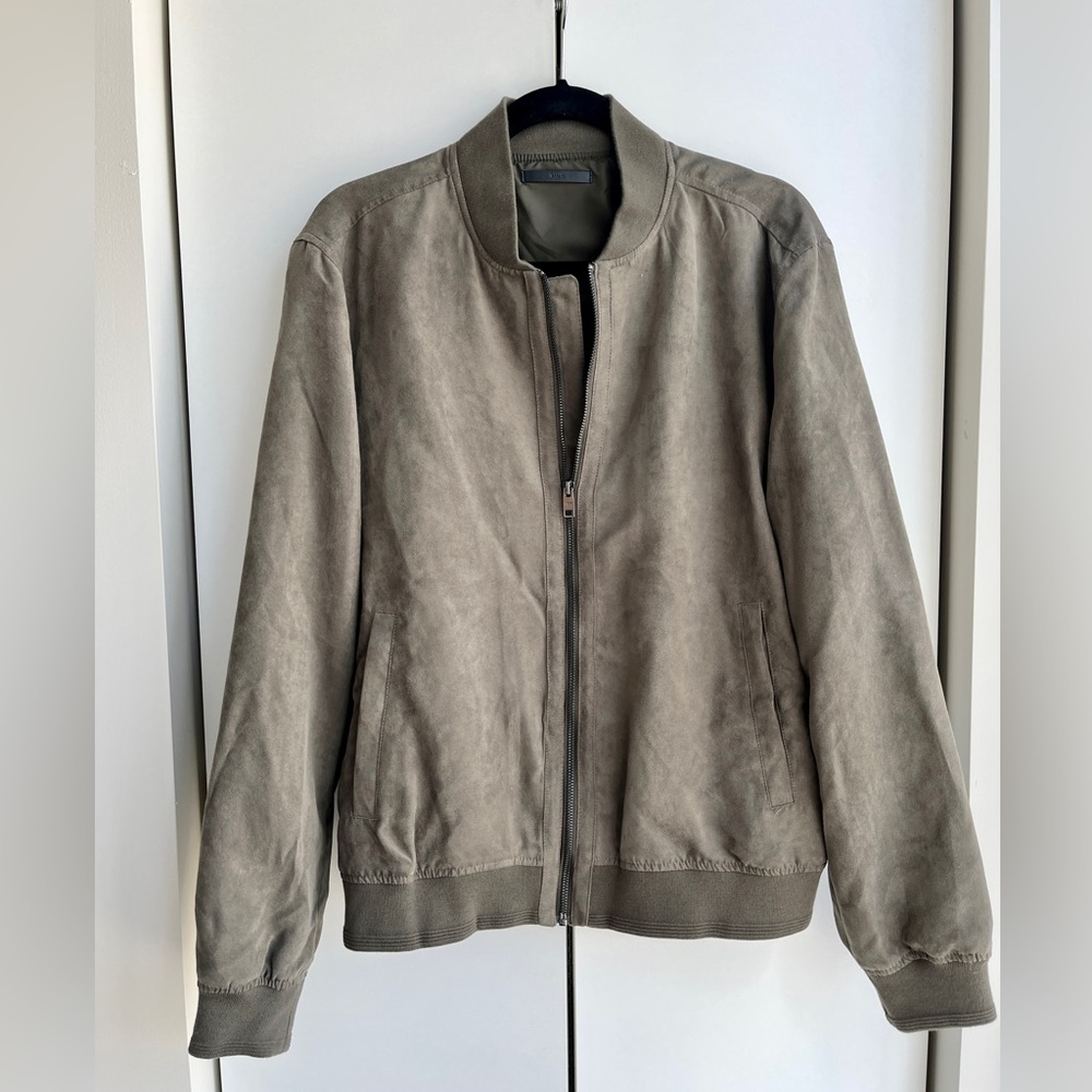 Zara green bomber